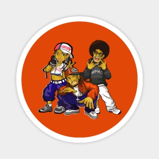 hip hop png amazing trio icon Magnet